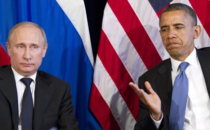 Olland Obama ilə Putinin arasında qaldı - VİDEO